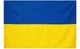 Флаг Украины, большой, размер: 210х150 см, габардин. цупкая тежелая ткань - изображение 3