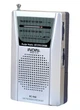 Радіоприймач Indin BC-R60 - FM\AM, мініатюрне радіо на батарейках, туристичне радіо, 95х58х20 мм, сірий - зображення 3