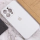 Чехол Fiji Silicone Case Full Camera для Apple iPhone 12 Pro бампер накладка с защитой камеры White - изображение 4