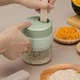 Ручний подрібнювач овочів електричний 2 в 1 USB Food Chopper - зображення 3