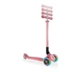 Детский самокат Globber Primo Foldable Plus Lights Pastel Pink от 3 до 9 лет (439-210) - изображение 2
