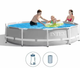 Круглый каркасный бассейн Intex, 305 x 76 см, объем 4 485 литра, картриджный насос-фильтр - изображение 2