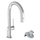 Змішувач для кухні з висувним виливом HANSGROHE AQITTURA M91 76803000 - зображення 1