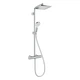 Душова система з термостатом HANSGROHE CROMETTA E 27271000, хром - зображення 1