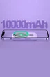 УМБ магнитный павербанк безпроводное зарядное MagSafe Power Bank Battery Pack 10000 mAh 20W Фиолетовый(100153) - изображение 2