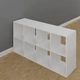 Кубічний стелаж-вітрина ROMKOS на 8 осередків ДСП 16 мм (СК-01/08.2) - зображення 4