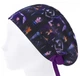 Медицинская шапочка женская HeadwearUniverse универсальная принт Уэнздей Семейка Аддамс Венздей - изображение 3