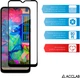 Захисне скло ACCLAB 9H для смартфона Motorola Moto E13 Black (1283126573620) - зображення 4