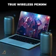 Портативная колонка беспроводная с Bluetooth и радио с подсветкой Zealot 10W TF, AUX, BT, FM, IP67 Черная (S49) - изображение 11