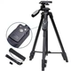 Штатив трипод з професійним пультом для камери та телефону Yufeng Tripod YF-3388 Чорний/Black - зображення 3