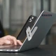 Магнитный держатель телефона для ноутбука Mitech Универсальный Металл (M7702000265) - изображение 3