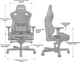 Кресло игровое Anda Seat Kaiser 2 Black/Maroon Size XL (AD12XL-02-AB-PV/C-A05) - изображение 10