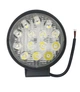 LED фара ДАЛЬНЕГО света. Светодиодная круглая фара на 14 диодов. 27T-42W/25/S. Пр-во Корея LED-1024 - изображение 1