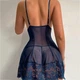 Fashions • Пеньюар женский Virginie Fashions L-XL синий (16/49-со) - изображение 2