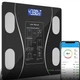 Умные напольные весы анализаторы жира TY-EB619 Весы смарт Bluetooth блютуз смарт с приложением Android или IOS OP-0006 - изображение 1