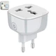 Смарт розетка WiFI Smart Power Plug LDNIO SCW1050 умная беспроводная для удаленного управления питанием со смартфона - изображение 1