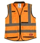Жилет безопасности сигнальный светоотражающий Milwaukee Premium L/XL Оранжевый (4058546297985) - изображение 1