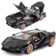 Машинка коллекционная Lamborghini Sian металлическая моделька спорткар игрушка 21 см Черный (2611584) - изображение 1