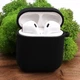Матовий чохол Silicone Case для AirPods Original Assembly Black - зображення 3