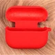Матовий чохол Silicone Case для AirPods Pro Original Assembly Red - зображення 1