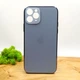 Матовий скляний чохол Glass case для Iphone 11 Pro Sierra Blue - зображення 1
