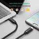 Кабель Ugreen US286/50998 USB Type-C - USB Type-C 1.5м Черный - изображение 2