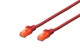 Патчкорд с защитой от перегиба Digitus DK-1617-030/R CAT 6 UTP/AWG/Cu/LSZH/3м Красный - изображение 1