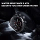 Смарт часы Zeblaze Stratos 2 GPS Super AMOLED Waterproof IP68 black - изображение 5