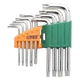 Ключи TORX 9шт T10-T50мм CrV (короткие с отвер) GRAD (4022275) - изображение 2