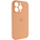 Чехол Silicone Case Full Camera Protective (AA) для Apple iPhone 14 Pro Max (6.7") Оранжевый / Cantaloupe Без бренда - изображение 2
