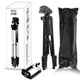 Штатив металлический универсальный Tripod 3120 Black портативный для телефона и фотоаппарата - изображение 1