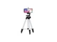 Штатив металлический универсальный Tripod 3110 Silver портативный для телефона и фотоаппарата - изображение 3