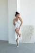 Белое платье миди на свадьбу FashionYouWant M/L белый 43425449 - изображение 1