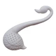Ситечко для заварювання чаю Tea Strainer "Лебідь", пластмасове, біле - зображення 1