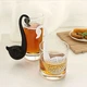 Ситечко для заваривания чая Tea Strainer "Лебедь", пластмассовое, черное - изображение 7
