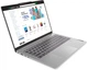 Ноутбук Lenovo IdeaPad Slim 5 14ABR8 (82XE006WRA) Cloud Grey / 14" IPS WUXGA / AMD Ryzen 7 7730U / RAM 16 ГБ / SSD 512 ГБ / Подсветка клавиатуры / Зарядка через Type-C - изображение 3