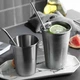 Металевий стакан 320 мл. срібло з нержавіючої сталі REMY-DECOR - зображення 3