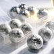 Кульки для охолодження напоїв REMY-DECOR набір 8 шт. каменів та щипчики для охолодження віскі нержавіюча сталь - зображення 5
