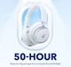 Наушники Anker SoundCore Space Q45 White - изображение 2