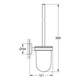 Ёршик для унитаза Grohe Essentials 40374001 (4005176326400) - изображение 2