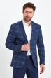 Пиджак Trend Collection 6484 синий + клетка (V04) 48 - изображение 4