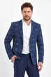 Пиджак Trend Collection 6484 синий + клетка (V04) 48 - изображение 5