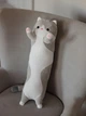 Игрушка плюшевая обнимашка Кот батон 50 см MY KIGU Серый (9008) - изображение 1