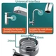 Насадка на кран поворотная 1080° Grand Water Filter , экономичный распылитель воды, 2 режима - изображение 6