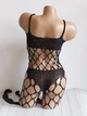 Сексуальная боди сетка со стразами бодистокинг Sexy OneSize черный(5-172) - изображение 6