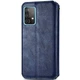 Шкіряний чохол книжка GETMAN Cubic (PU) для Samsung Galaxy A52 5G Синій - зображення 2