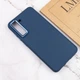 TPU чохол Bonbon Metal Style для Samsung Galaxy S23+ Синій / Cosmos blue - изображение 4