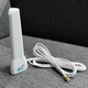 Антенна MIMO 4G 3G LTE выносная двойная 2x 8dBi SMA 700-2700 МГц, усиление сигнала для модемов, роутеров - изображение 4