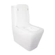 Унитаз-компакт Qtap Crow безободковый с сиденьем Soft-close QT05222170W - изображение 3
