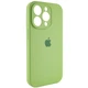 Чехол Silk Full Camera Protective (AA) для Apple iPhone 13 Pro (6.1") Мятный / Mint Без бренда - изображение 2